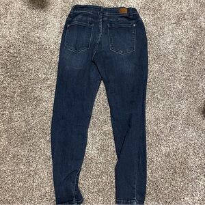 Dark Blue Judy  Blue Jeans. Skinny Fit. Item # 11128